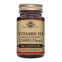 Vitamina D3 2200IU - 50 vcaps